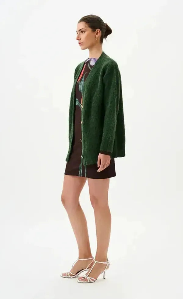 Arthur Cardigan - Forest Green