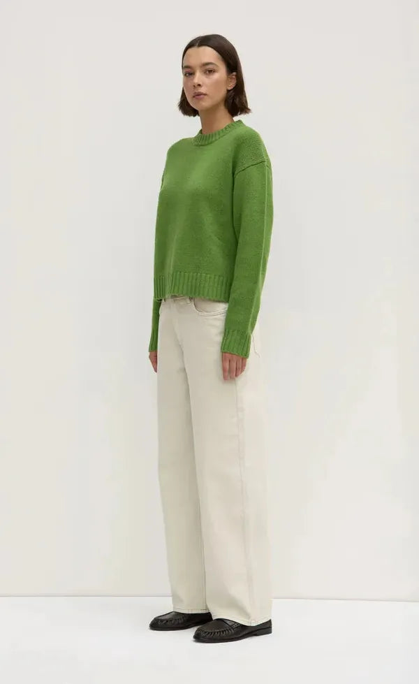 Beau Wool Merino Knit Tarragon
