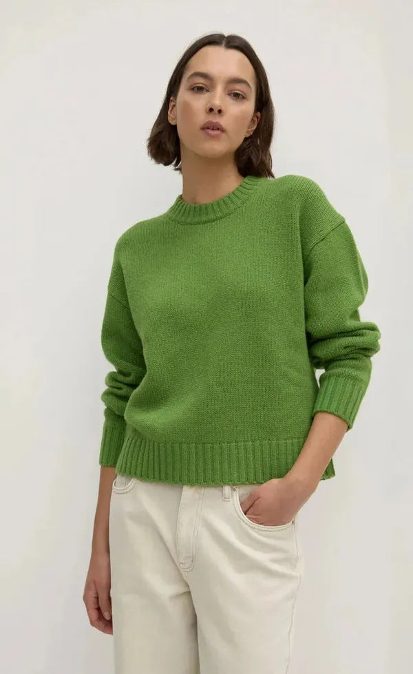 Beau Wool Merino Knit Tarragon