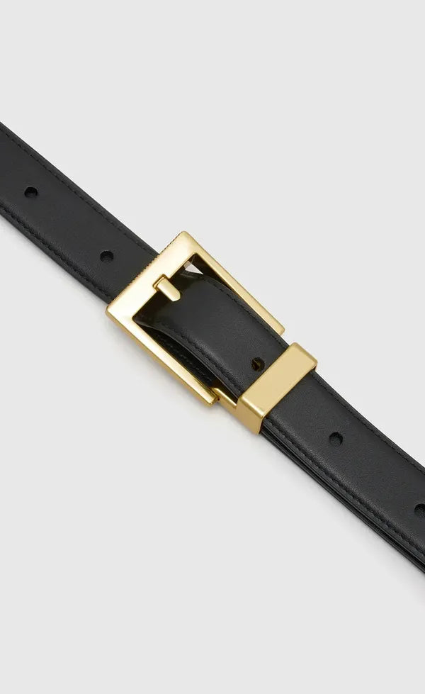 Lloyd Belt - Black/Gold
