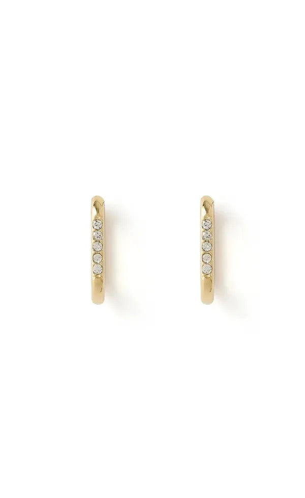 Diana Gold Huggie Earrings