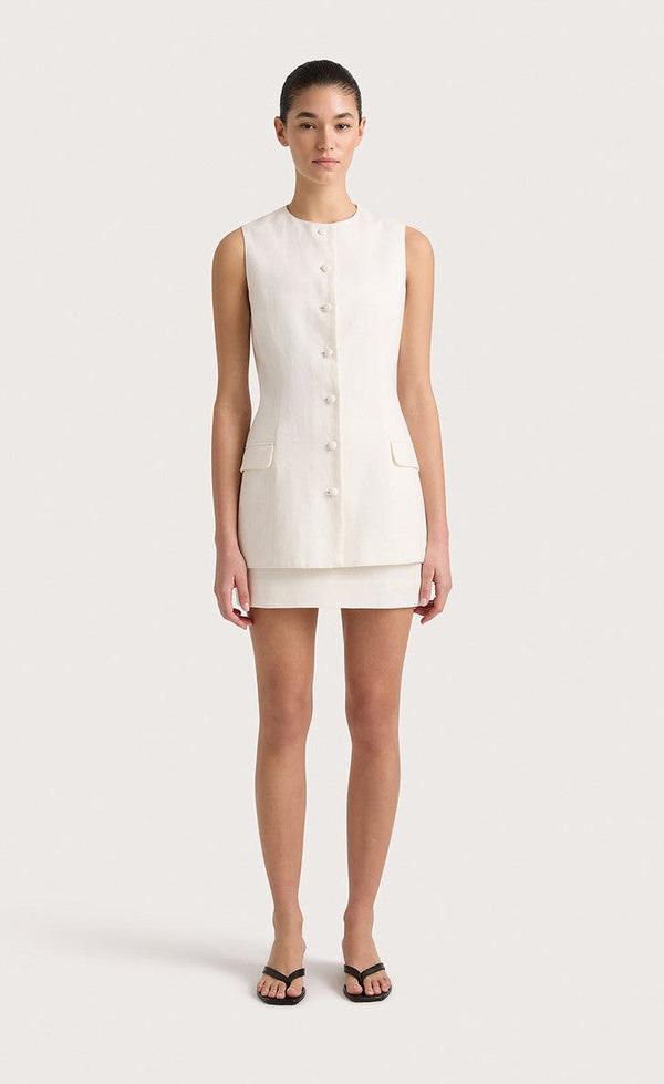 Jane Vest - White