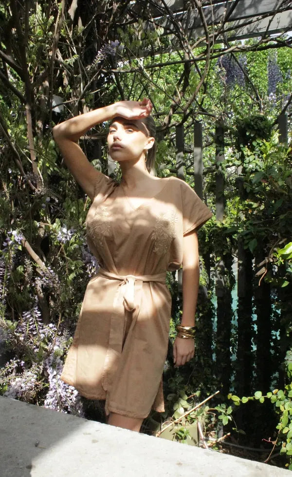 Sofia Dress - Camel