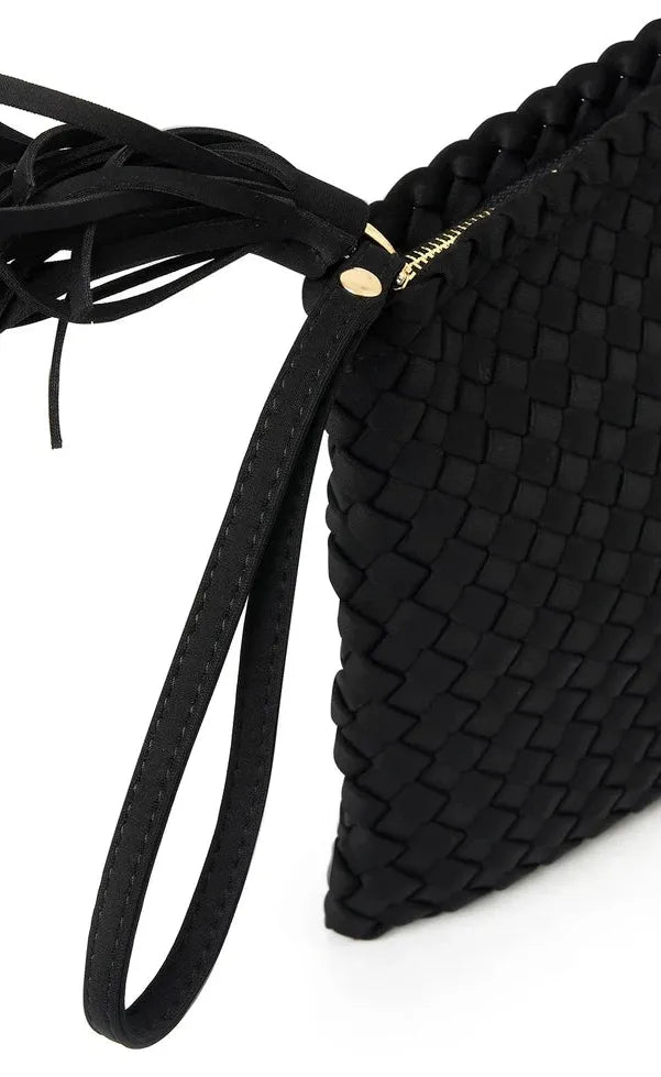 Lavinia Clutch Bag - Black