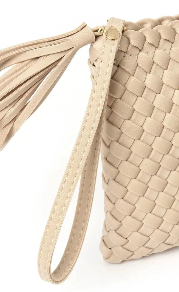 Lavinia Clutch Bag - Cream