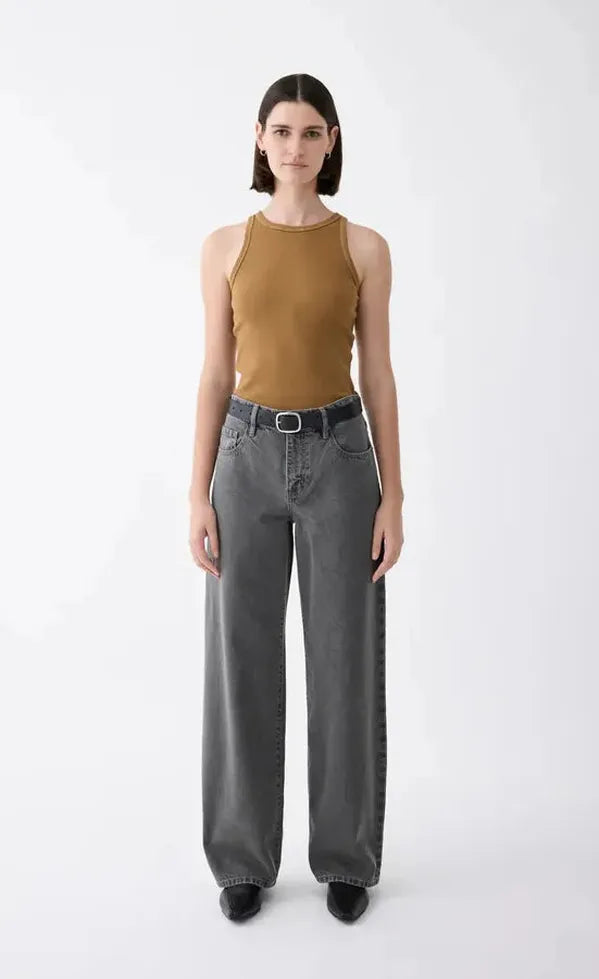 Avril Mid Slouchy Wide Jean - Crusade