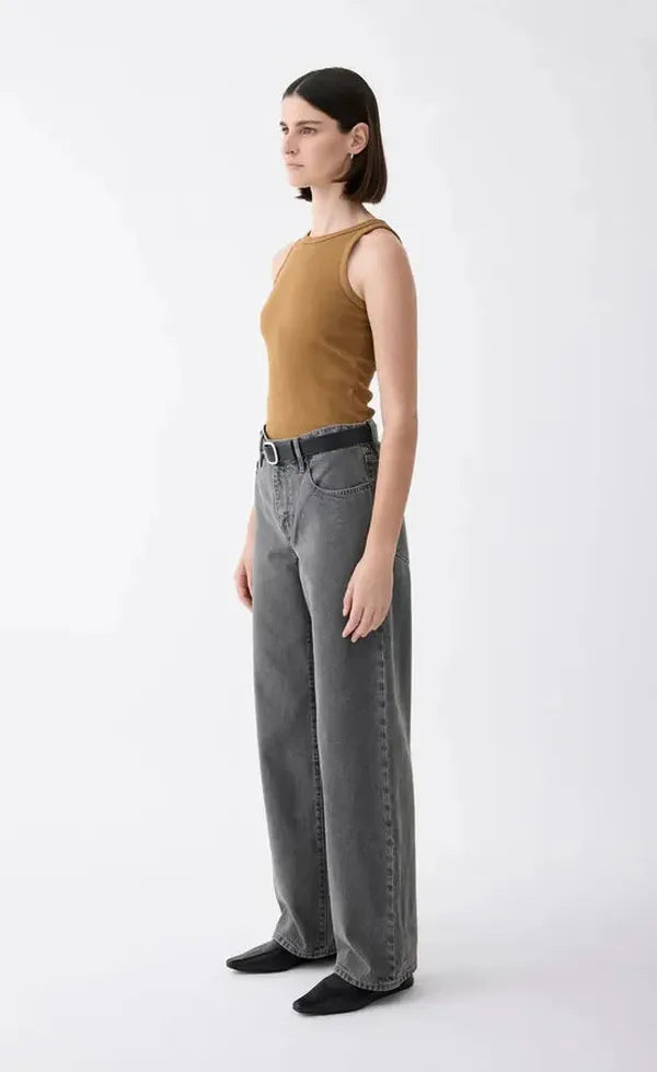 Avril Mid Slouchy Wide Jean - Crusade