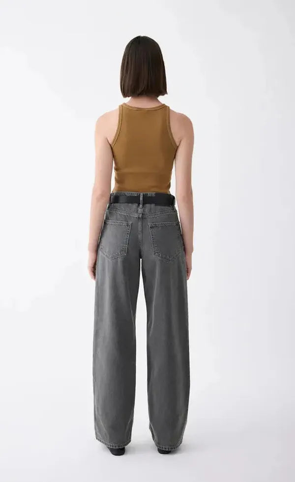 Avril Mid Slouchy Wide Jean - Crusade