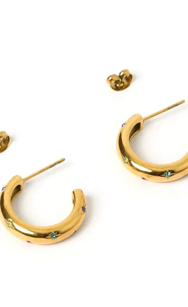 Serrano Gold Earrings