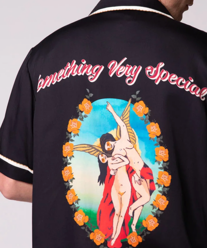 Black Guardian Angels Resort Shirt