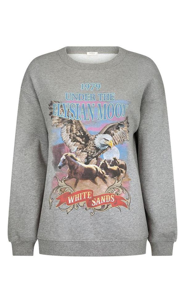 Elysian Sweatshirt - Grey Marle