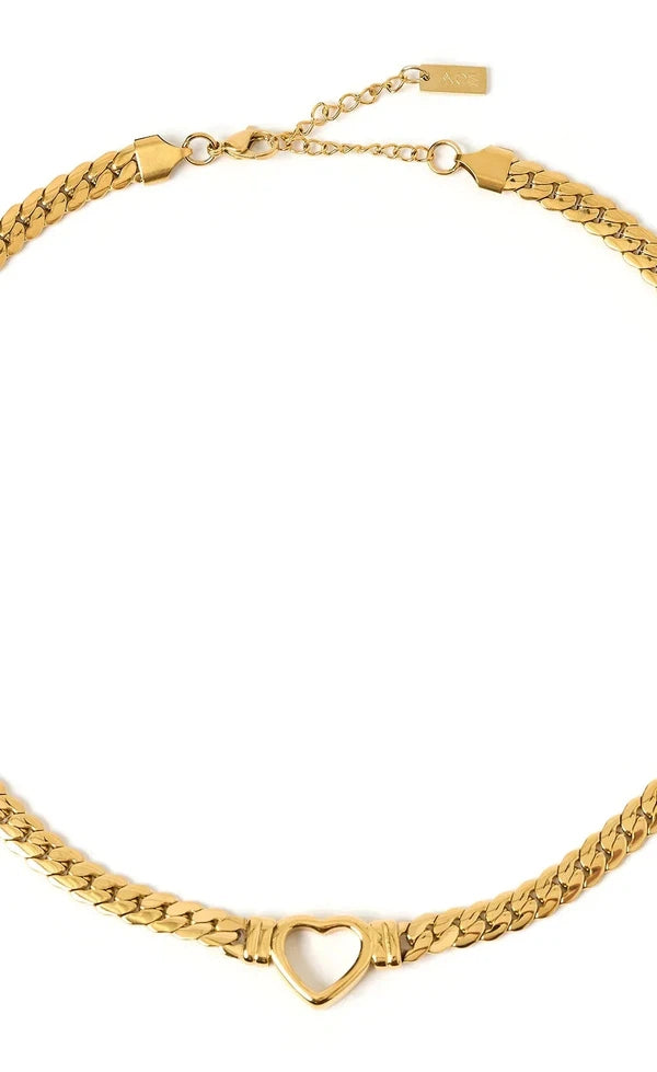 Valentine Necklace - Gold