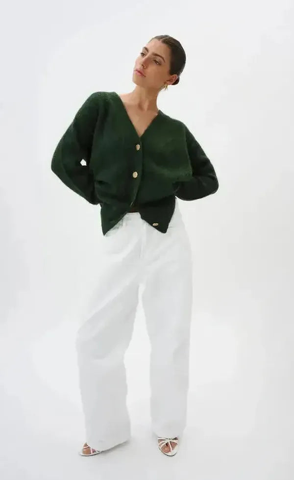 Arthur Cardigan - Forest Green