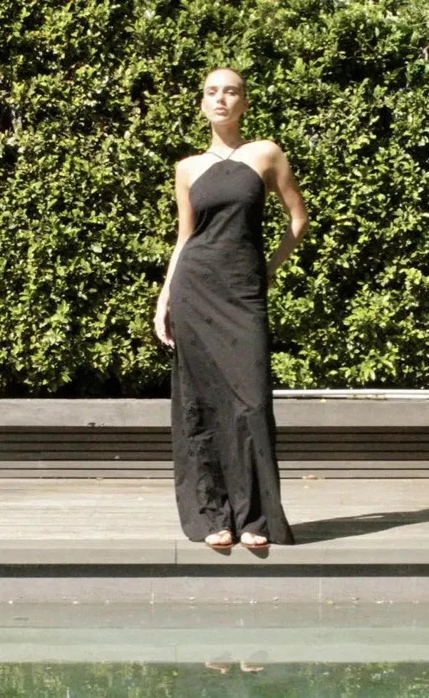 Cleo Maxi Dress - Black