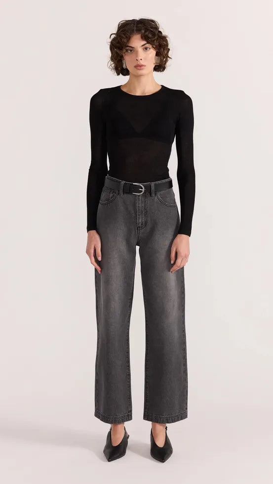 Asta Sheer Knit Top