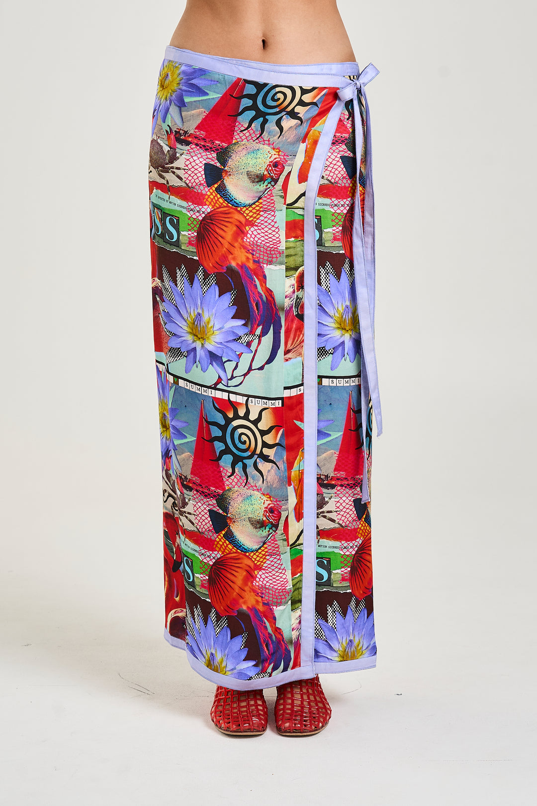 Maxi Wrap Skirt - Dazed Daz