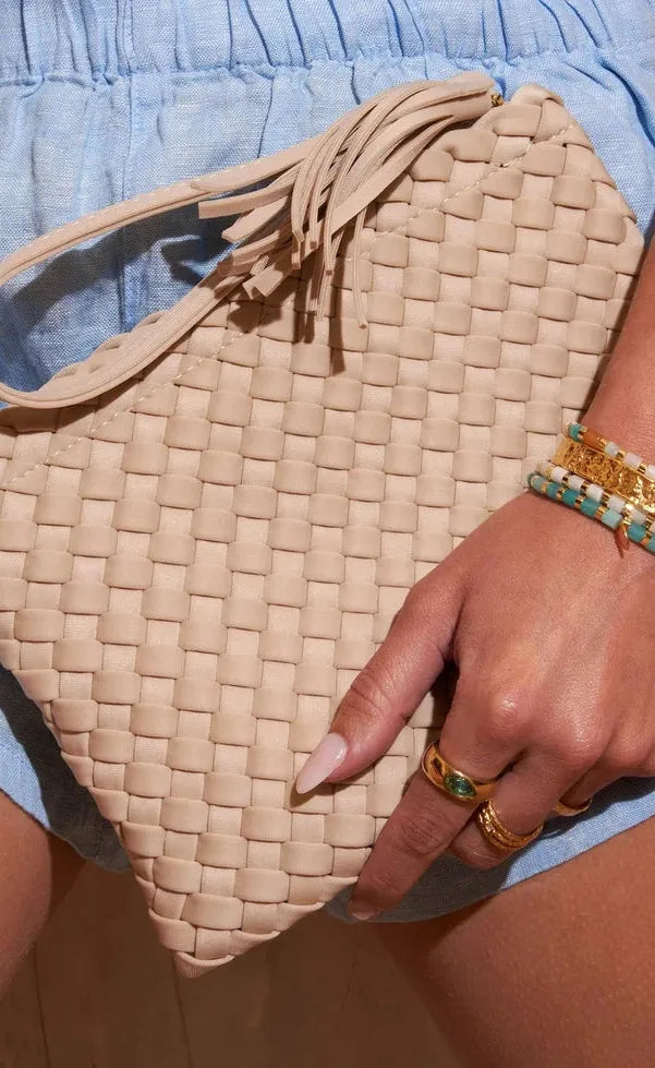 Lavinia Clutch Bag - Cream