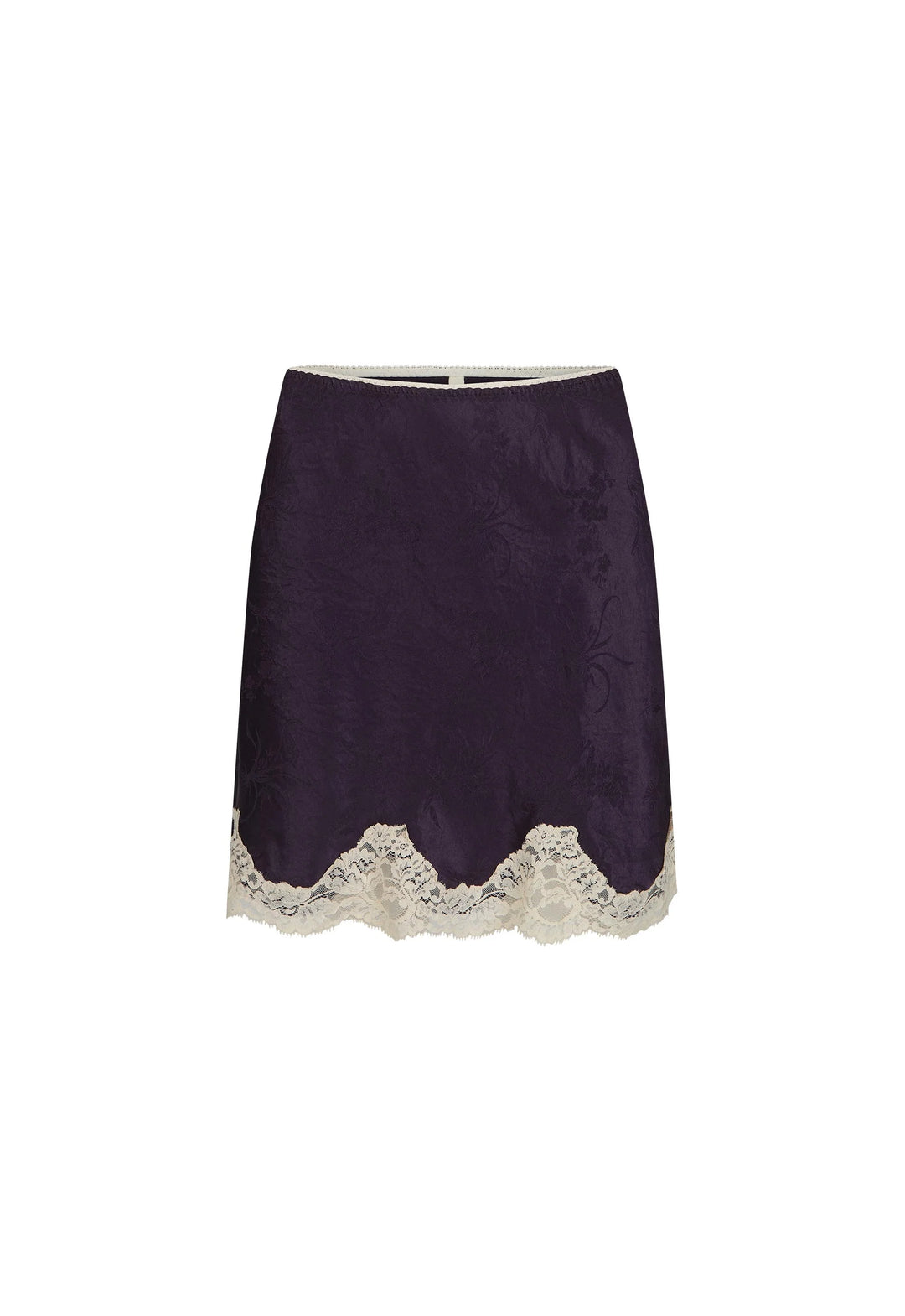 Lasindra Lace Mini Skirt - Deep Violet
