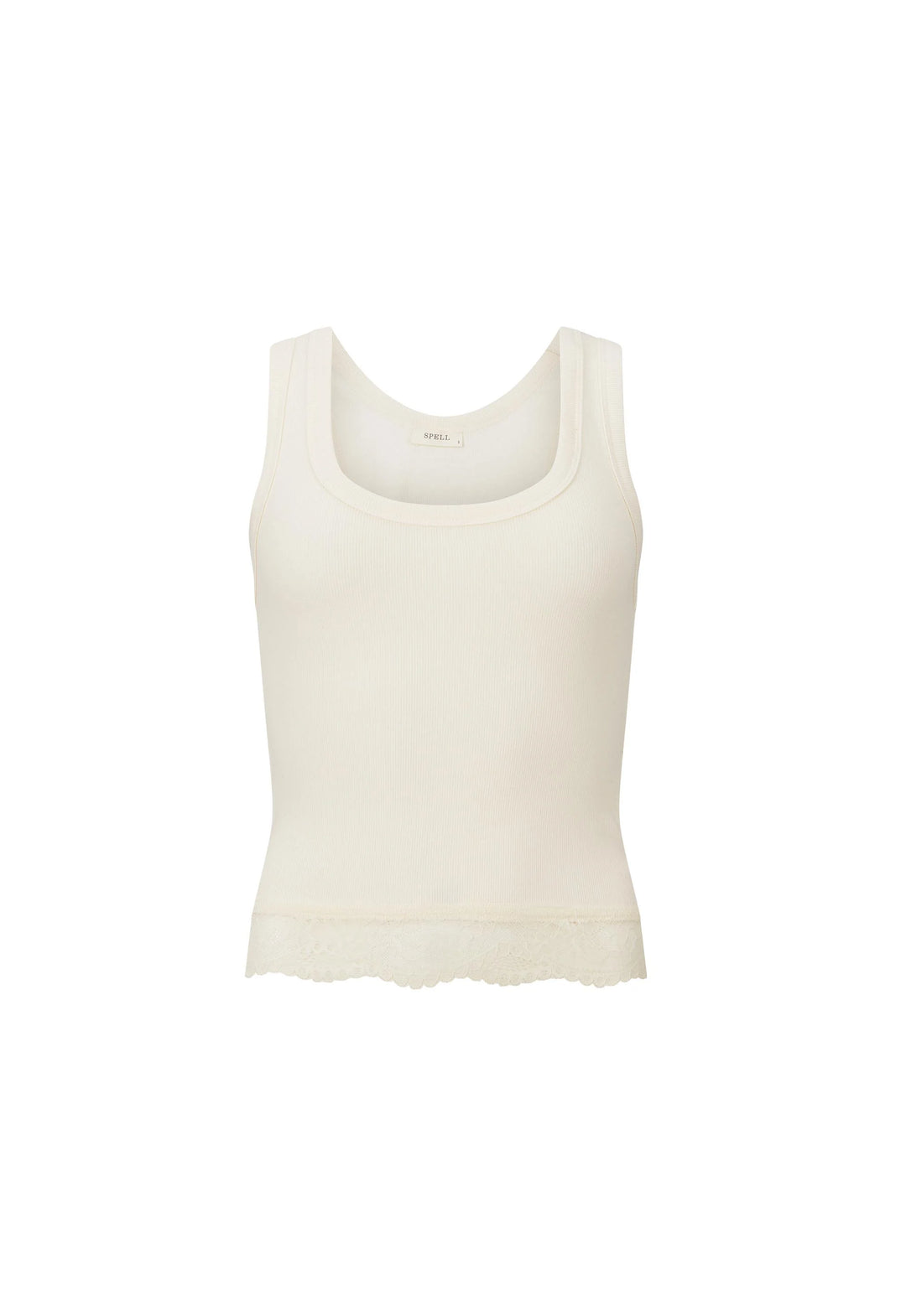 Zoe Singlet Top - Cream