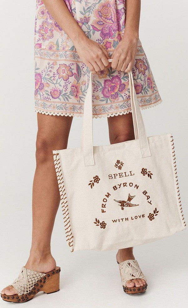 Holiday Tote Bag - Rope