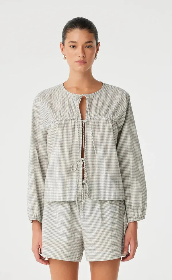 Chloe Tie Blouse