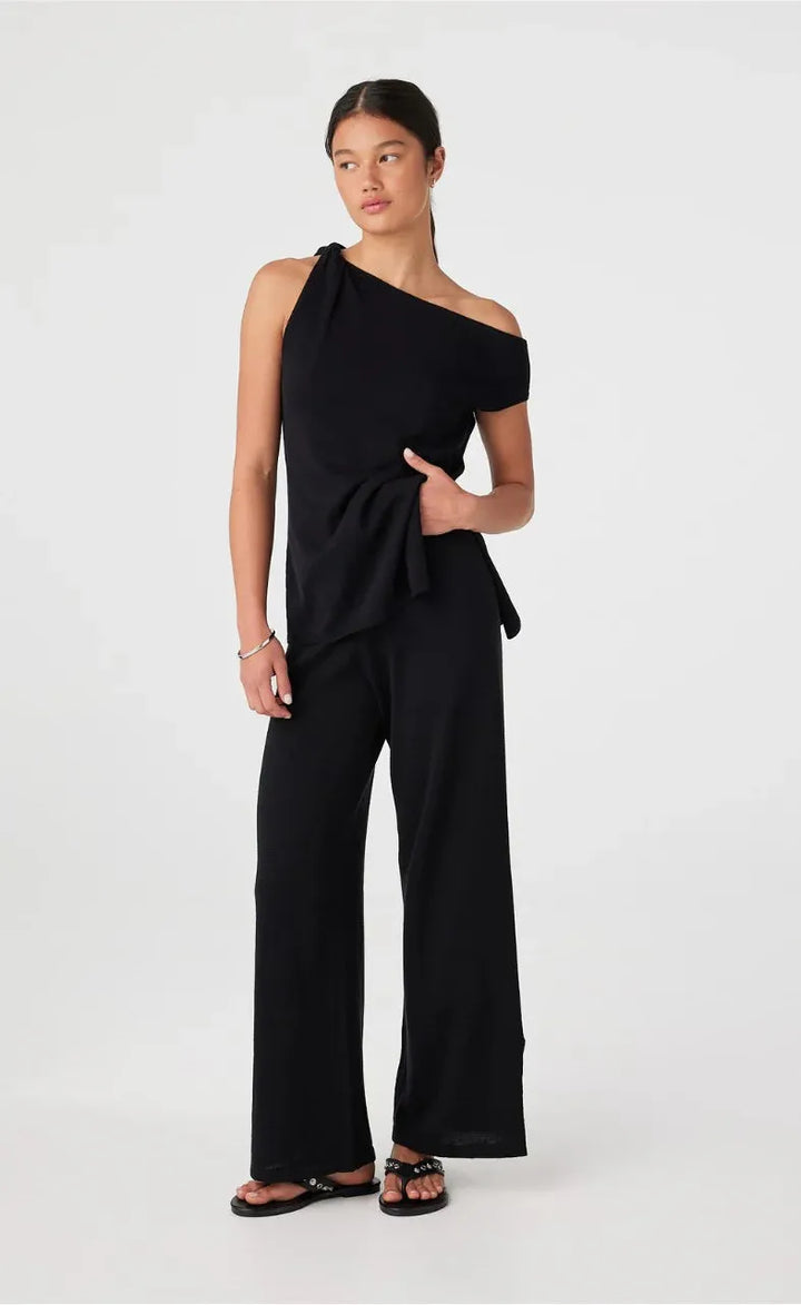 Olympia Asym Top - Black