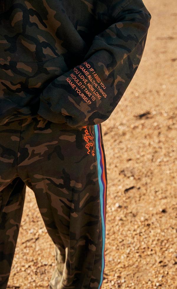 Name Yourself Trackpants - Camo PRE ORDER