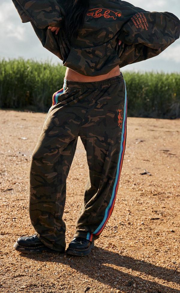 Name Yourself Trackpants - Camo PRE ORDER