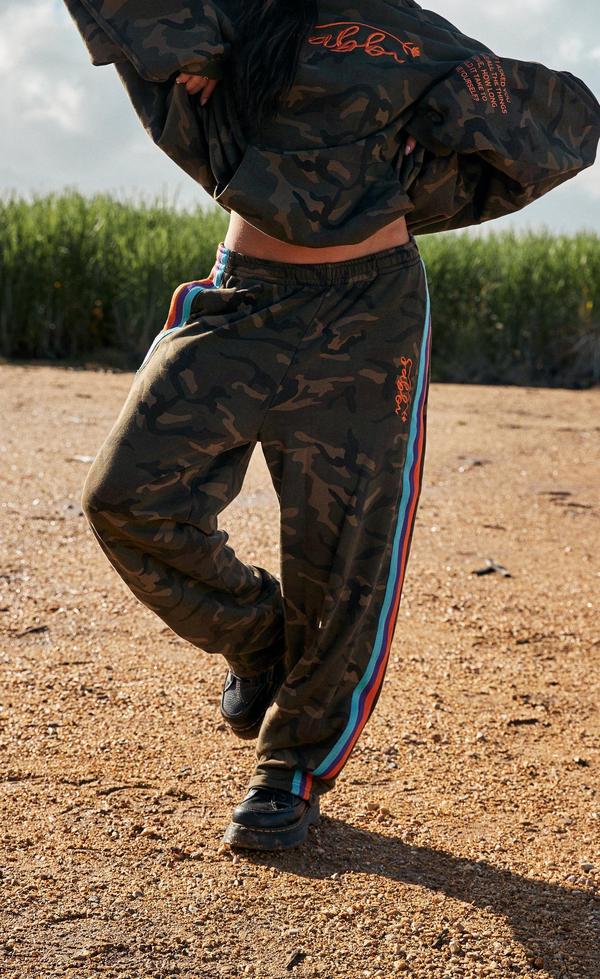 Name Yourself Trackpants - Camo PRE ORDER