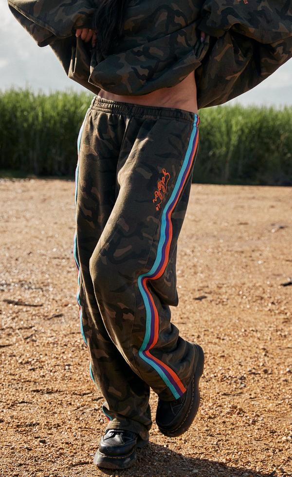 Name Yourself Trackpants - Camo PRE ORDER