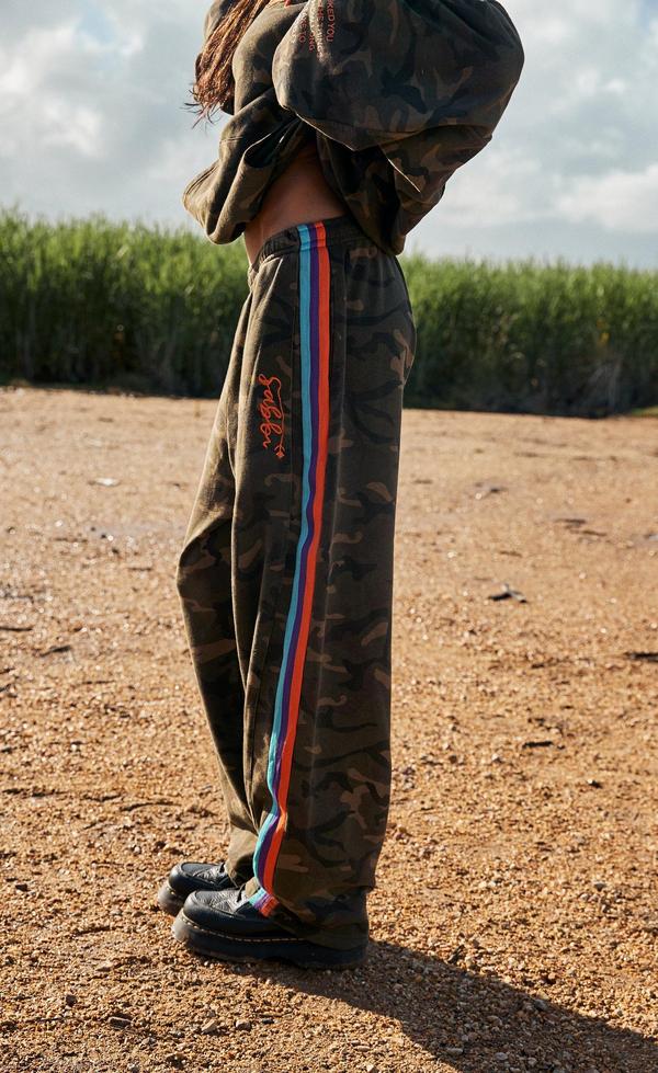 Name Yourself Trackpants - Camo PRE ORDER