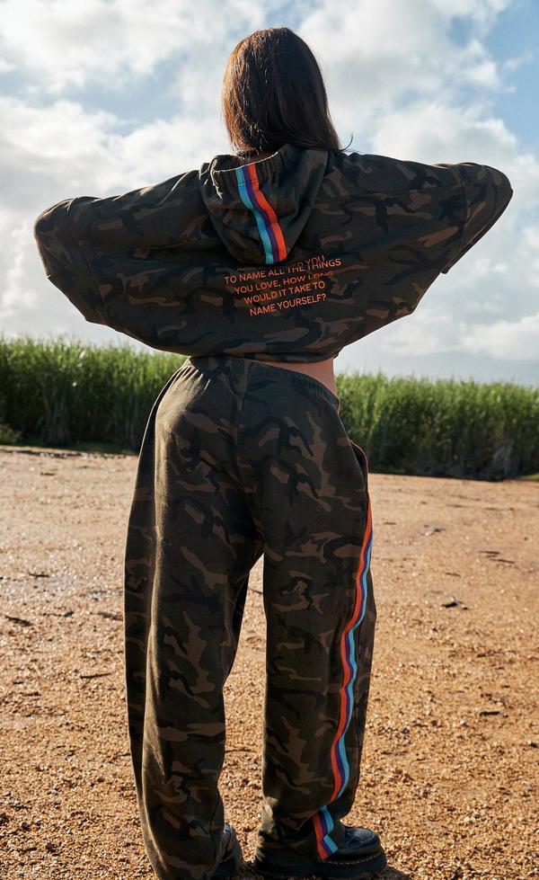 Name Yourself Trackpants - Camo PRE ORDER