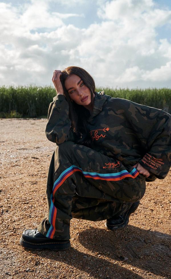 Name Yourself Trackpants - Camo PRE ORDER