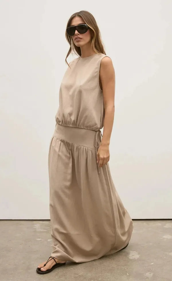 Delphine Skirt - Nude