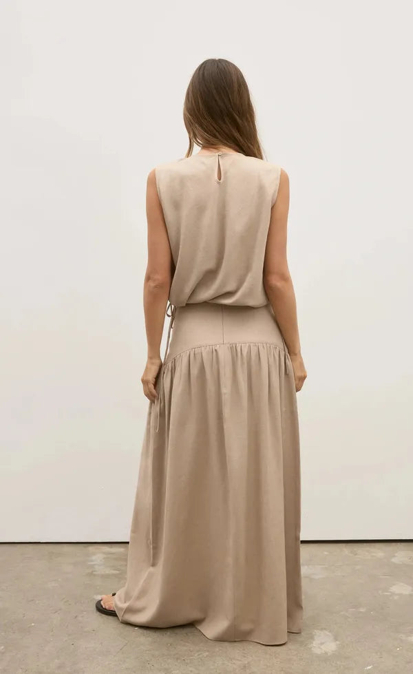 Delphine Skirt - Nude