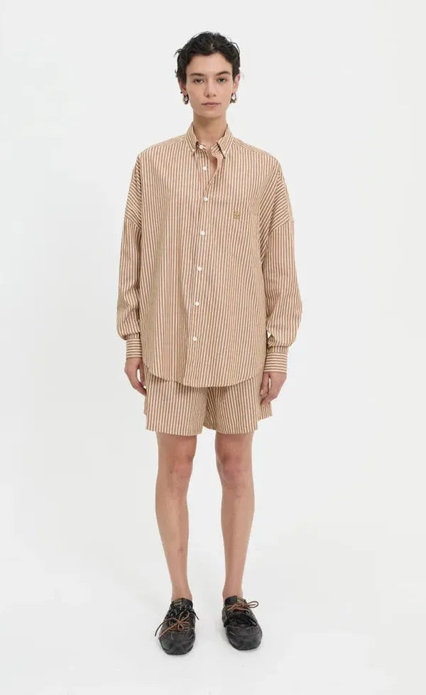 Nate Shirt - Brown
