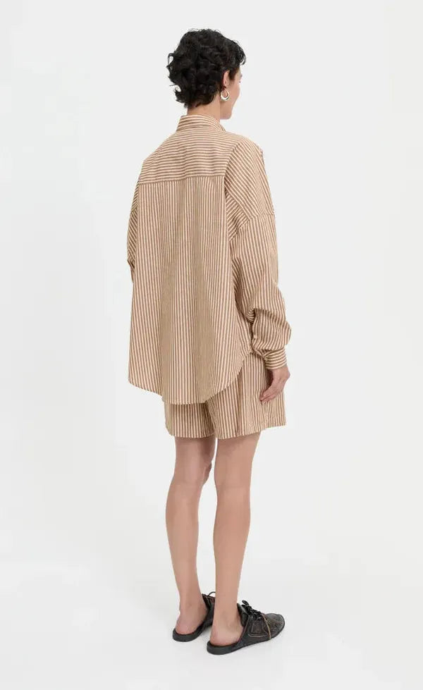 Nate Shirt - Brown