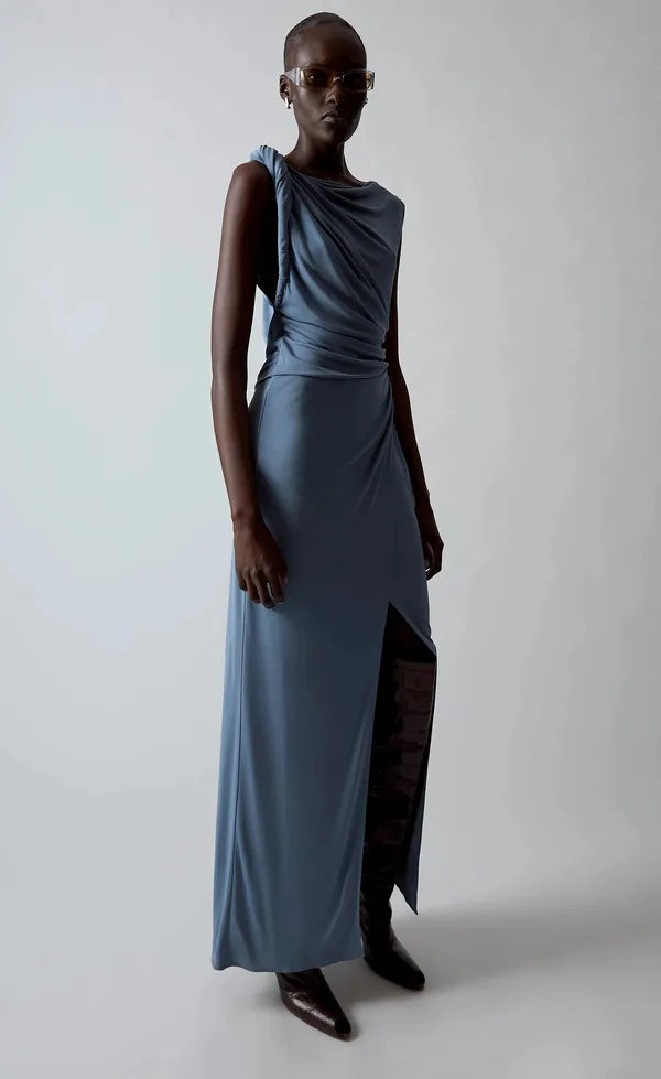 Olenna Twist Low Back Gown