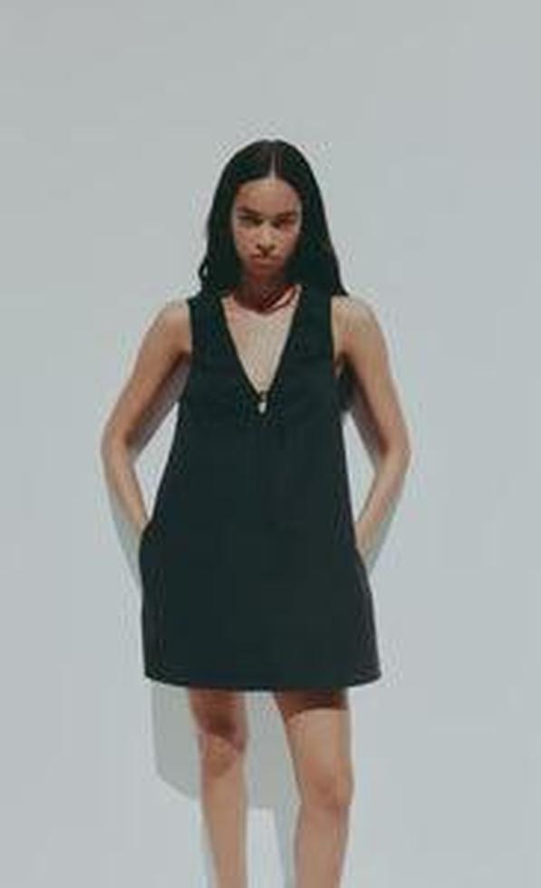 Cerie Poplin Mini Dress