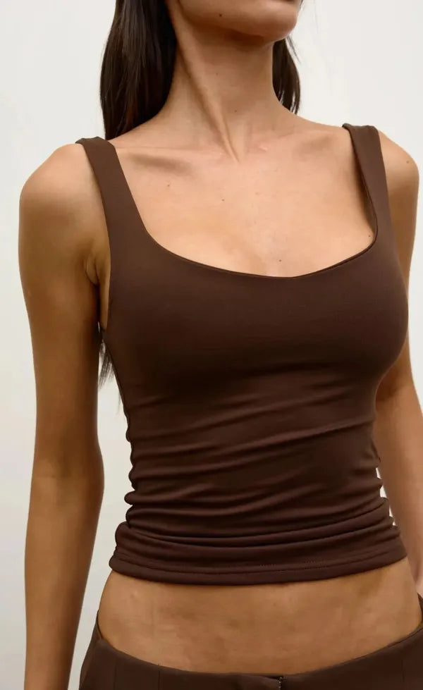 Ray Tank - Chocolate