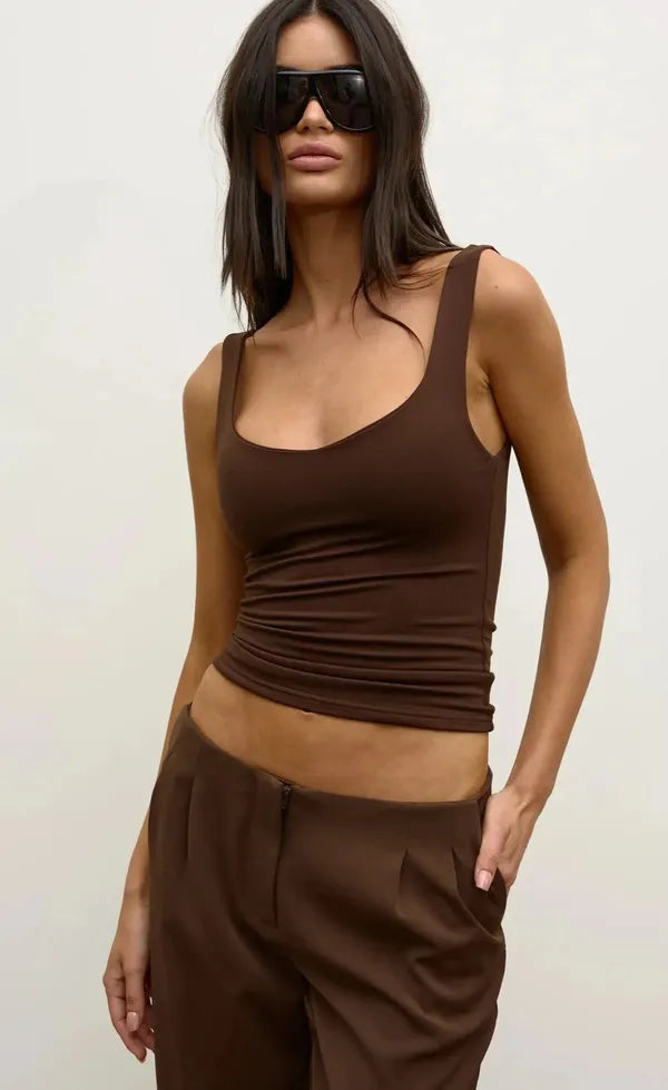 Ray Tank - Chocolate