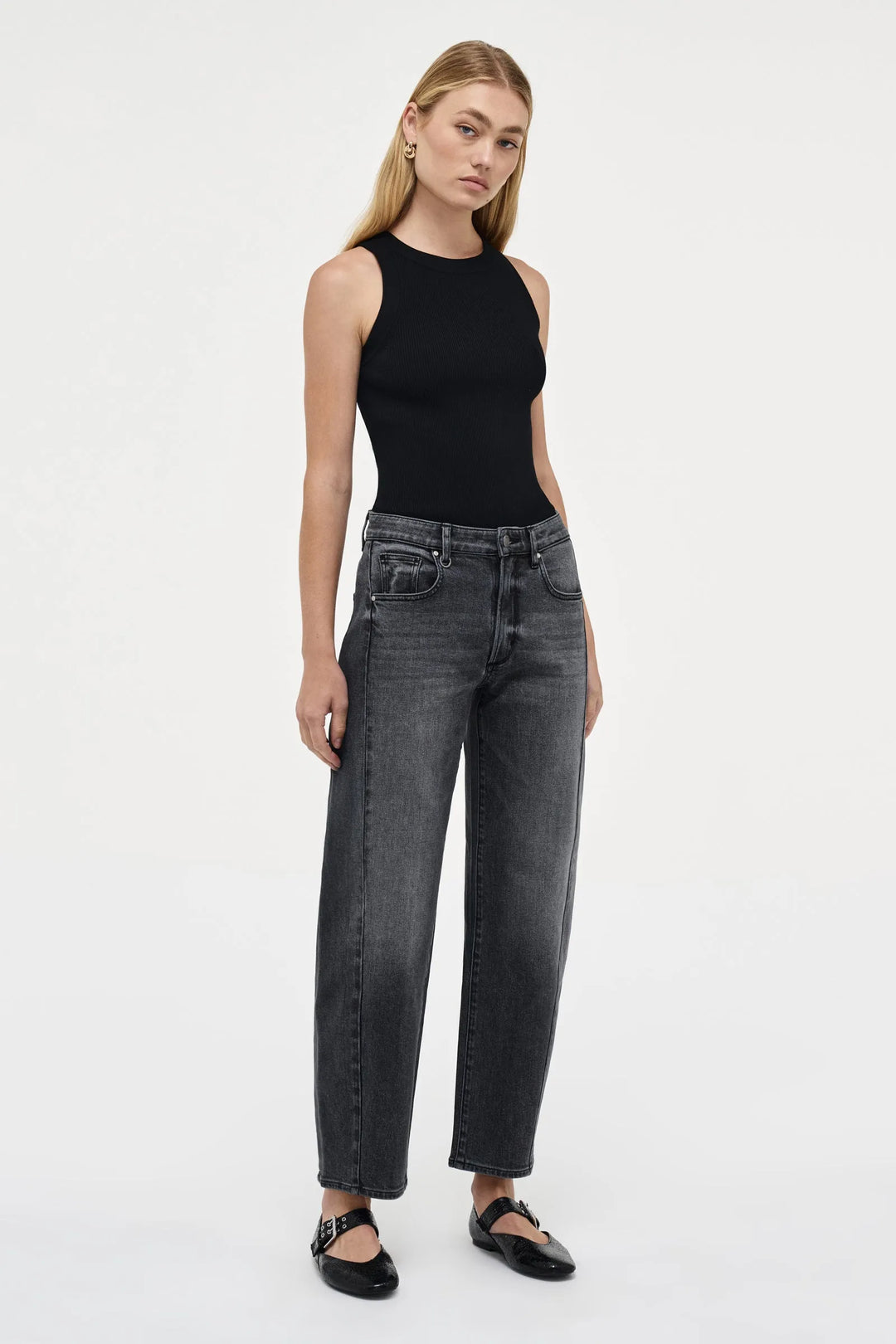 Amber Barrel - Wanted Washed Black