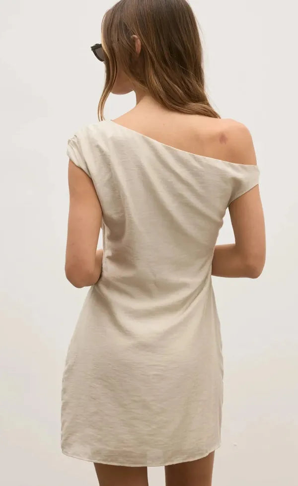 Amaya Mini Dress - Sand