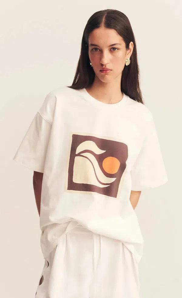 Vespertine Oversized Boyfriend Tee