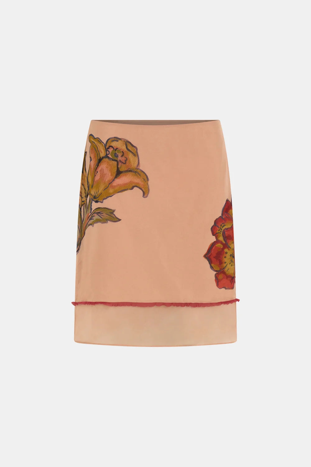 Estella Skirt - Aliera Floral Blush