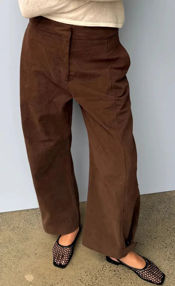 Eames Pant - Espresso Brown