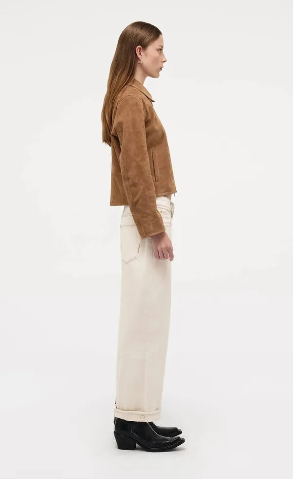 Yoko Baggy Crop Cream
