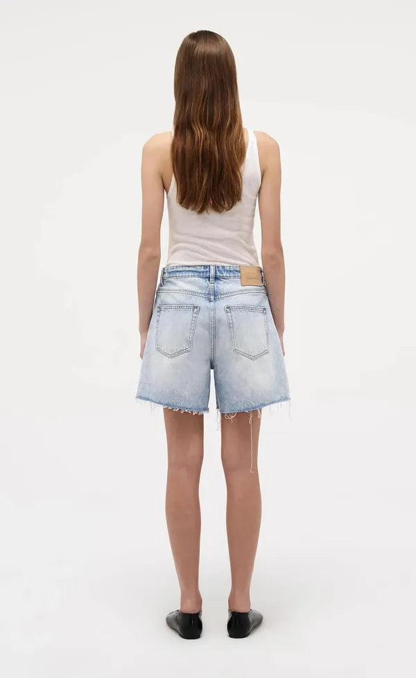 Eva Short Mode - Light Vintage Indigo