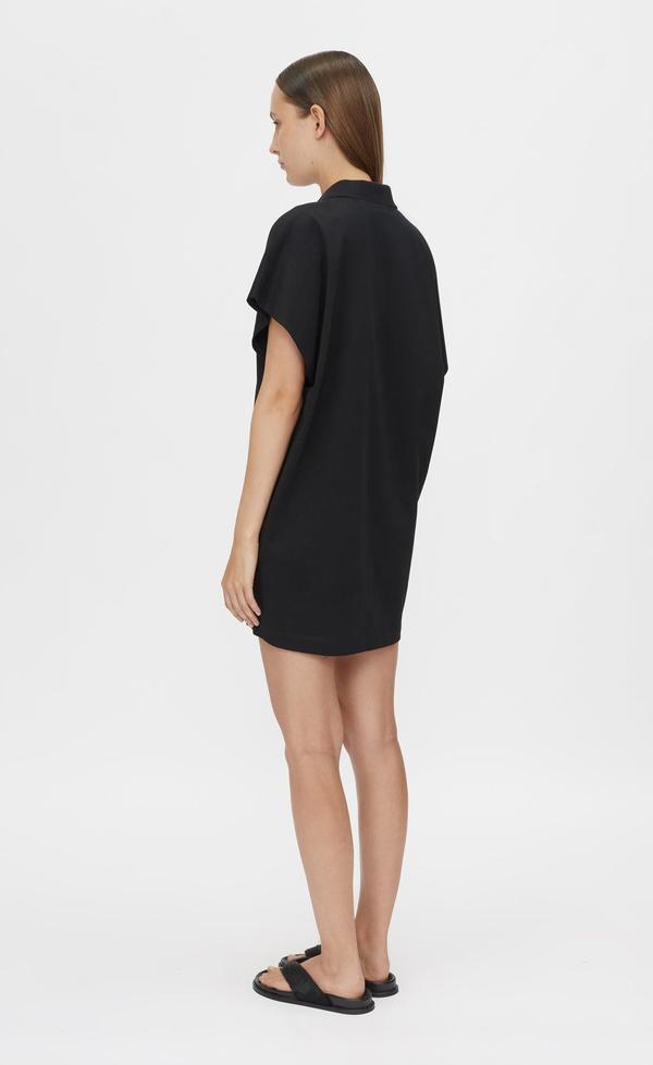Brair Polo Dress - Black