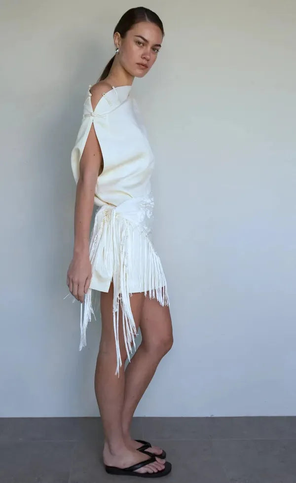 MANON SCARF MINI DRESS